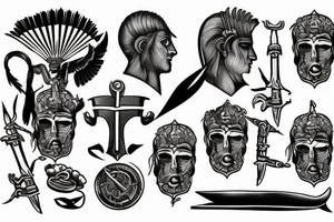 Alexander the Great tattoo idea