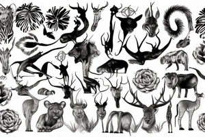 Serengeti tattoo idea