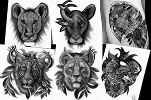 Serengeti tattoo idea