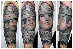 My three sons names Mateo, Nolan, Benjamin tattoo idea