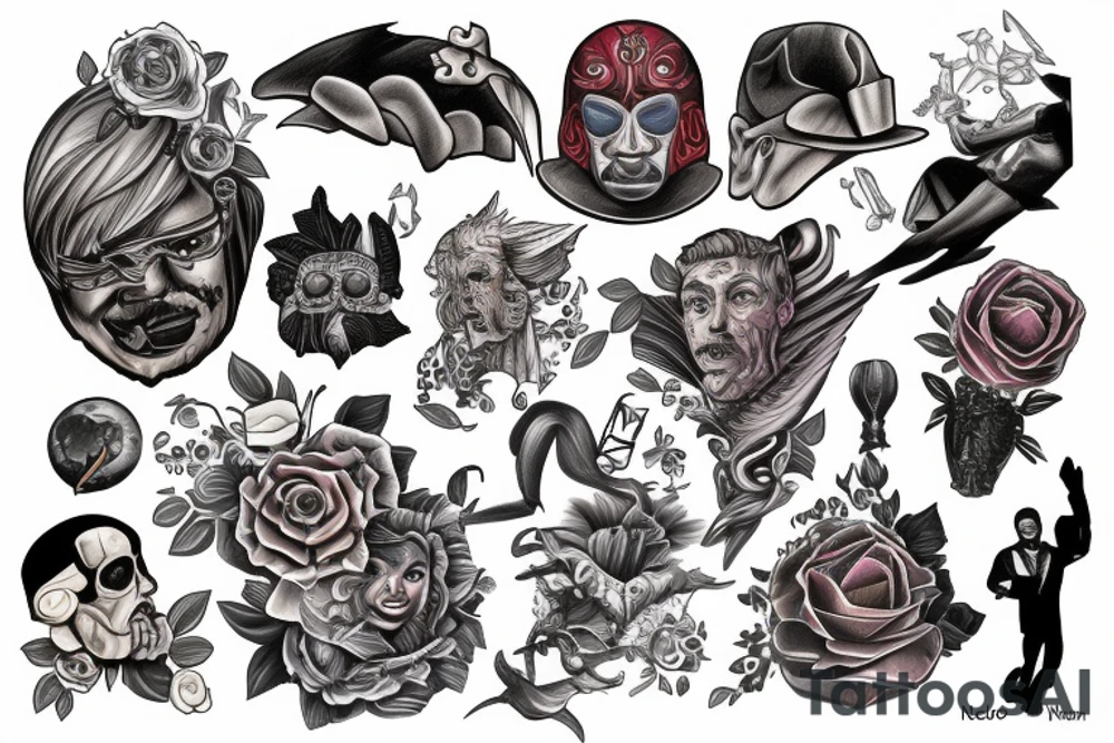 names Mateo, Nolan, Benjamin tattoo idea
