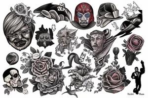 names Mateo, Nolan, Benjamin tattoo idea