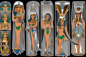 Egyptian Goddess maat tattoo idea