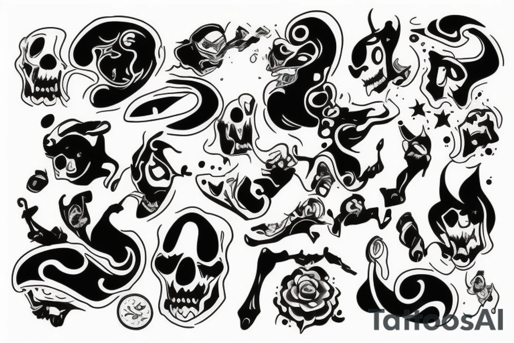 Black awareness tattoo idea