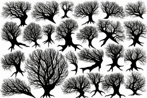 tree roots tattoo idea