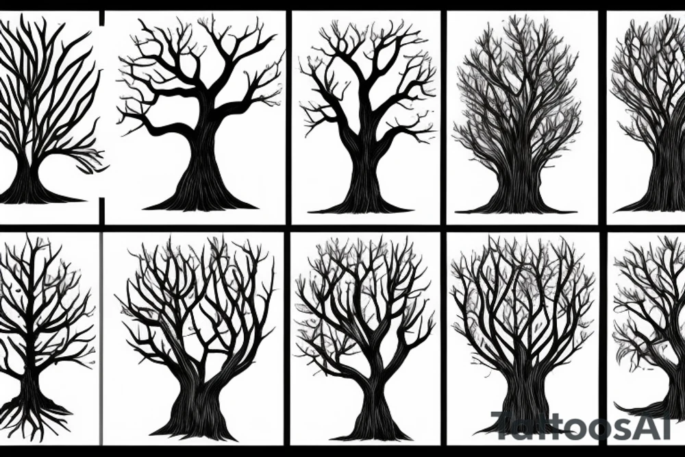 tree roots tattoo idea
