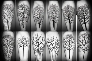 tree roots tattoo idea