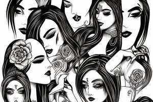 RAM FEMININE tattoo idea