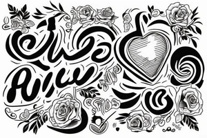 Q tribute to the love of my life Samir tattoo idea