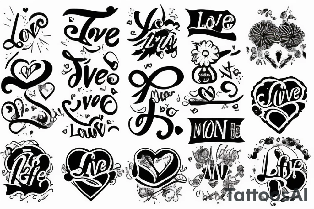 Love of my life tattoo idea