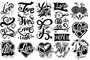 Love of my life tattoo idea