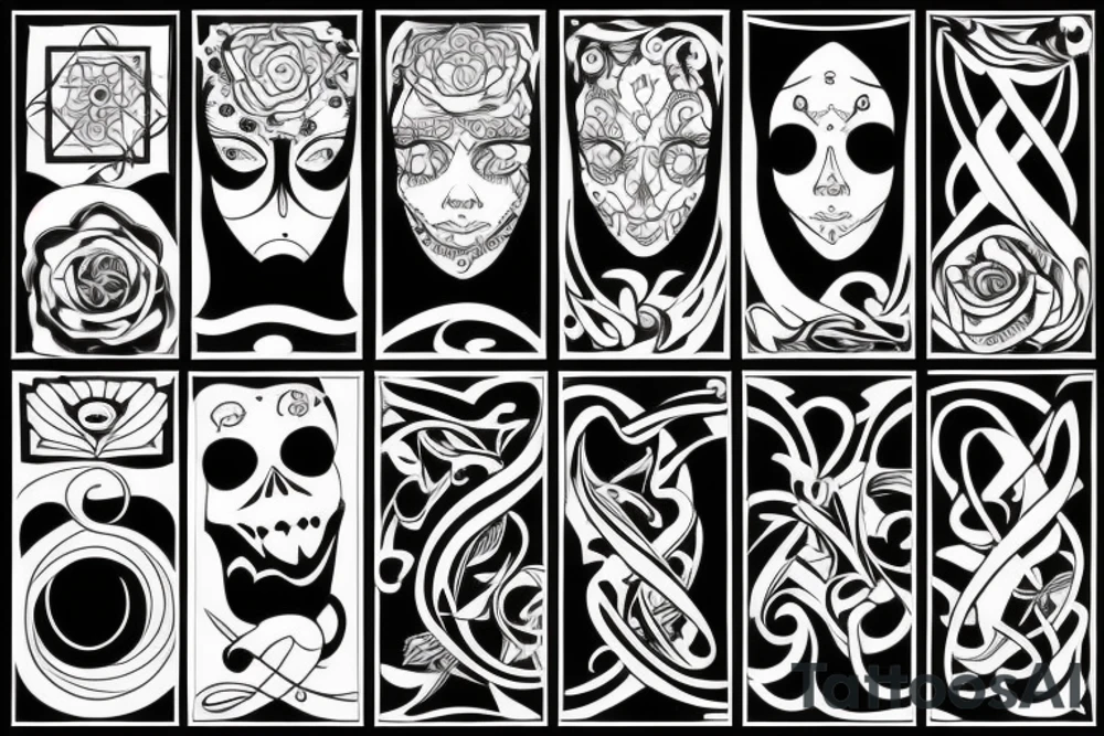 illusion tattoo idea