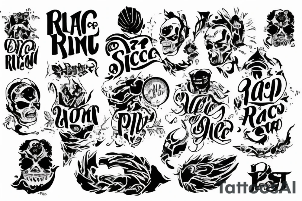 rice power tattoo idea