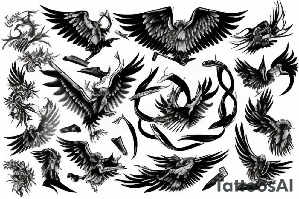 icarus tattoo idea