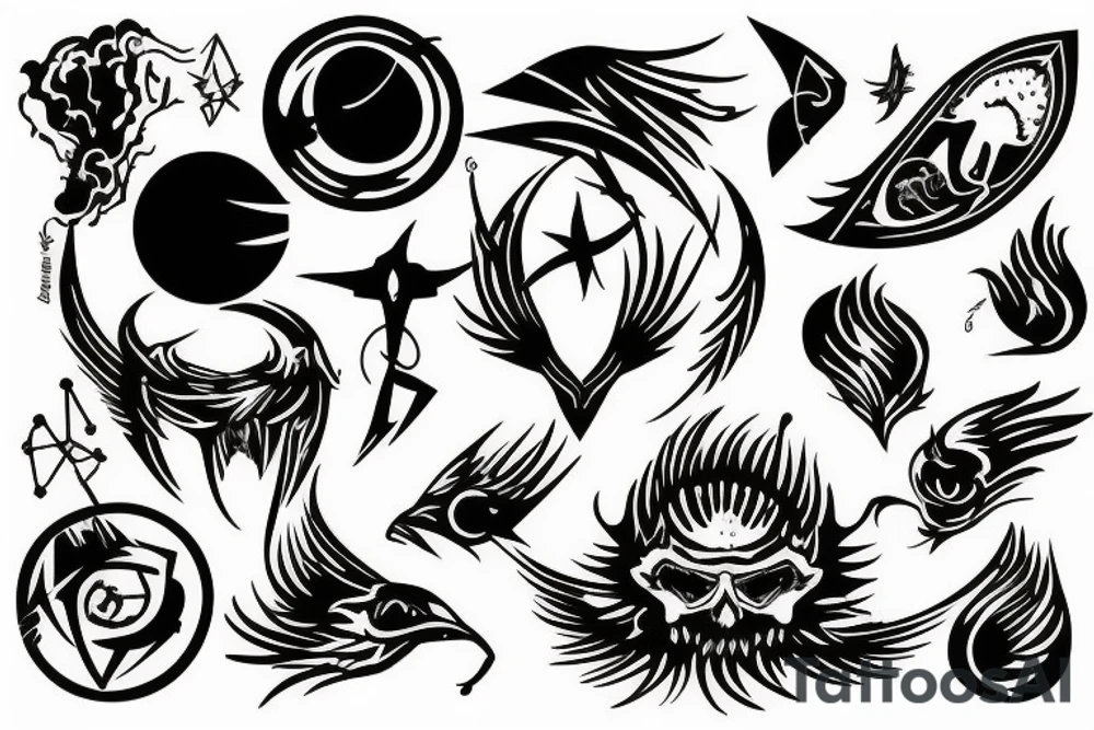 icarus tattoo idea