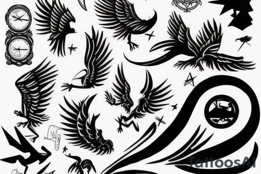 icarus, greec, falling tattoo idea