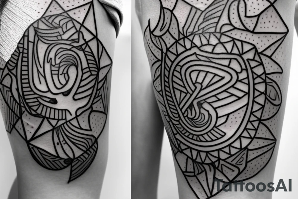 5 big jar tattoo idea