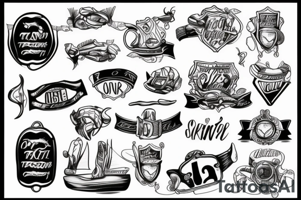 triathlon tattoo idea