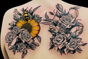 bees tattoo idea