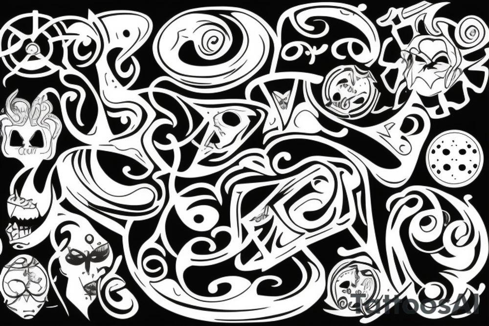 Madness tattoo idea