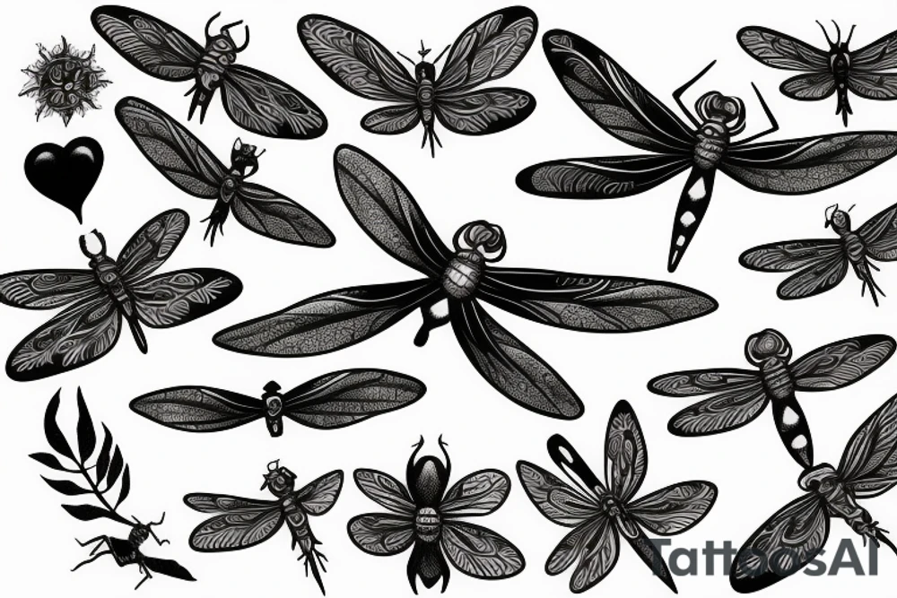 Dragonfly tattoo idea