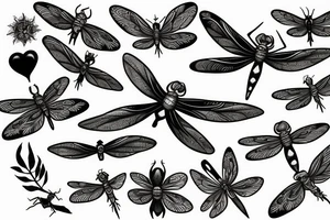 Dragonfly tattoo idea