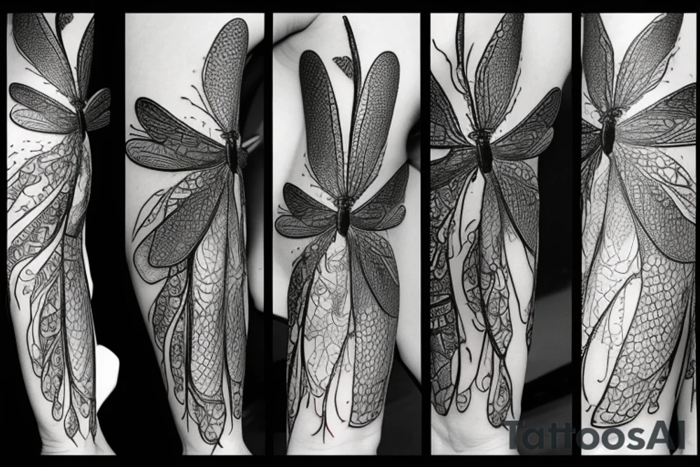 Dragonfly tattoo idea