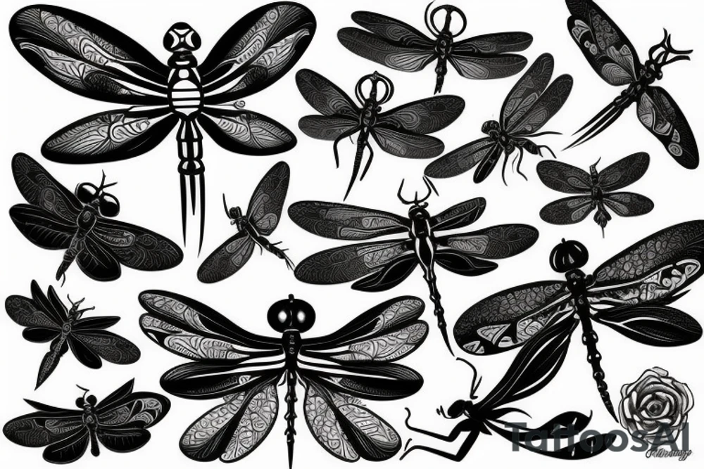 Dragonfly tattoo idea