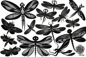 Dragonfly tattoo idea