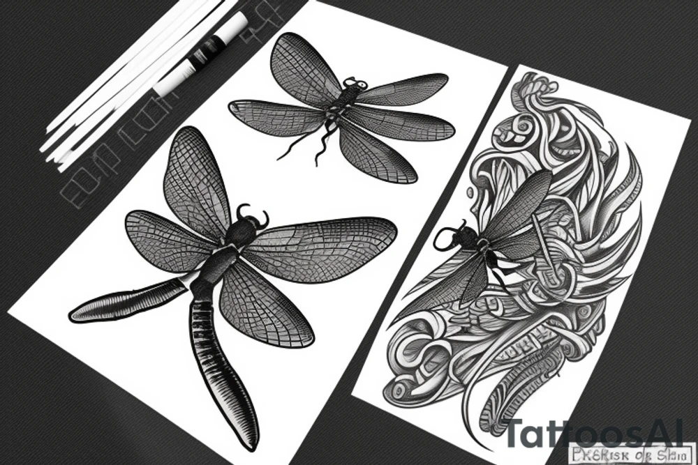 Dragonfly tattoo idea