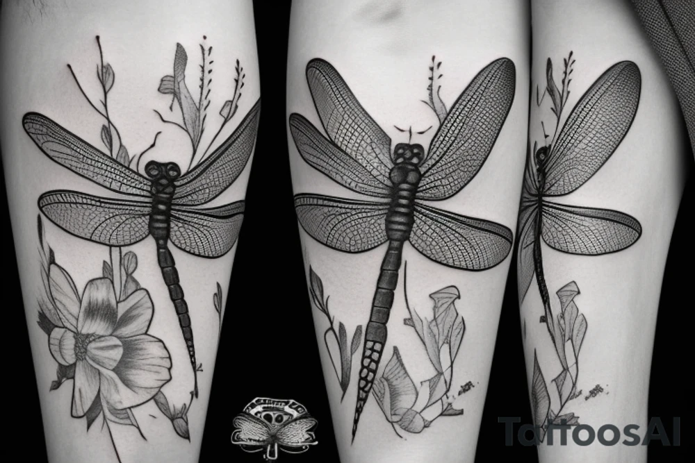 Dragonfly tattoo idea