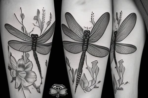 Dragonfly tattoo idea