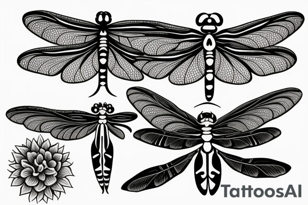 Dragonfly tattoo idea
