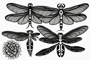 Dragonfly tattoo idea