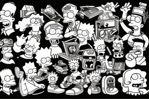 A New Simpson character tattoo idea