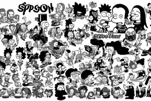A New Simpson character tattoo idea