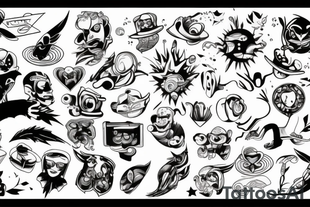Flash tattoo tattoo idea