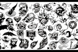 Flash tattoo tattoo idea