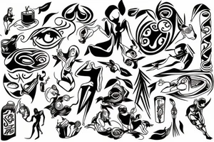 Flash tattoo tattoo idea