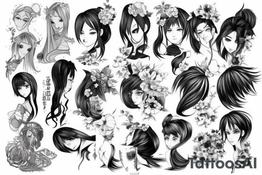 Manga tattoo idea
