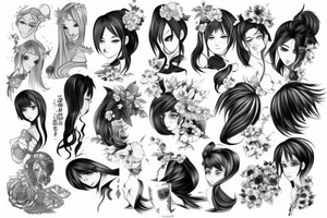Manga tattoo idea