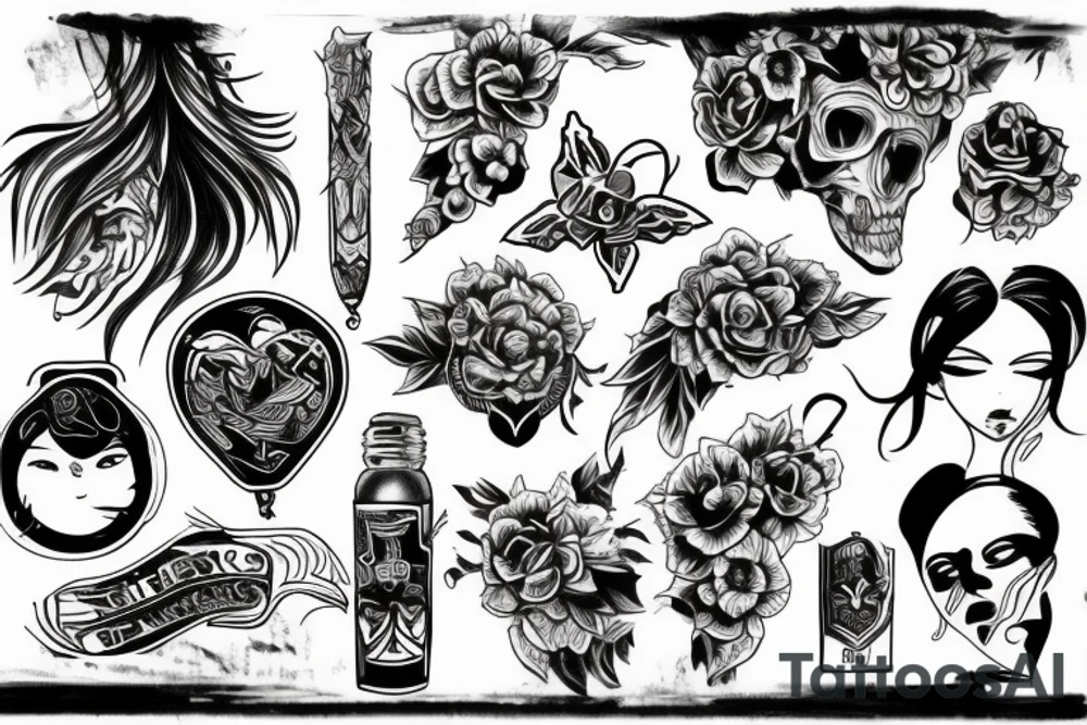 Street artist tattoo idea