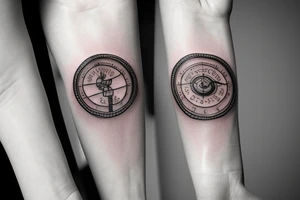 Lighter and cigarettes tattoo idea