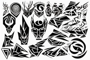 Darkness tattoo idea