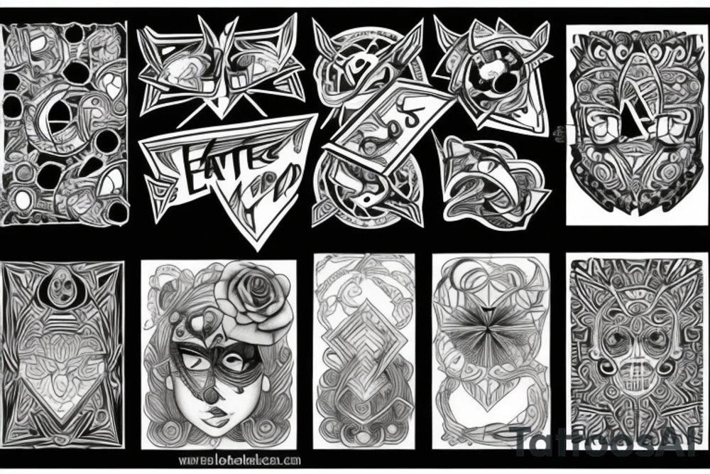 Darkness tattoo idea