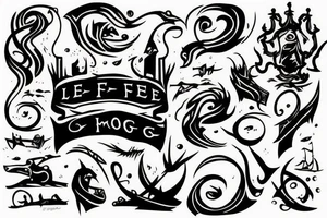 Line, the fleet of fog, sigil tattoo idea