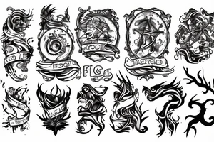 Line, the fleet of fog, sigil tattoo idea