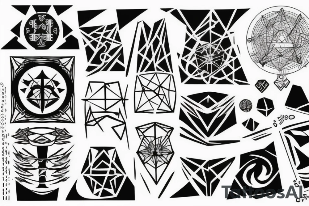 Line, the fleet of fog, sigil tattoo idea