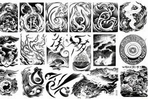 Line, the fleet of fog, sigil tattoo idea
