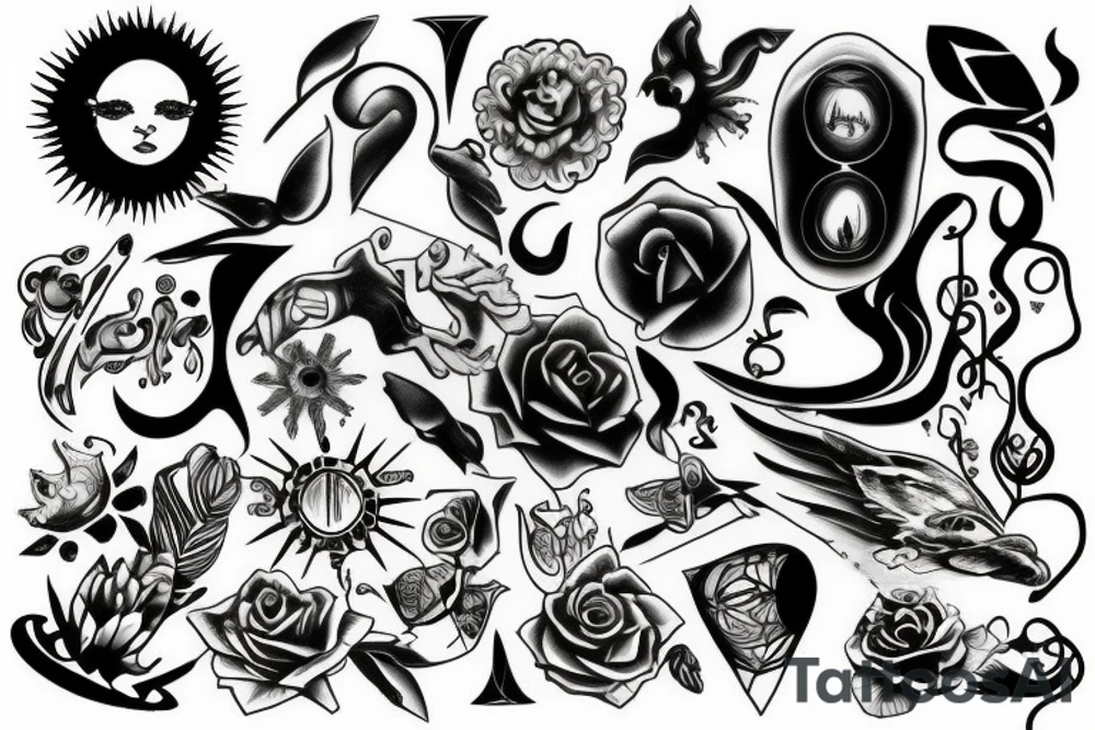 Sunshine tattoo idea